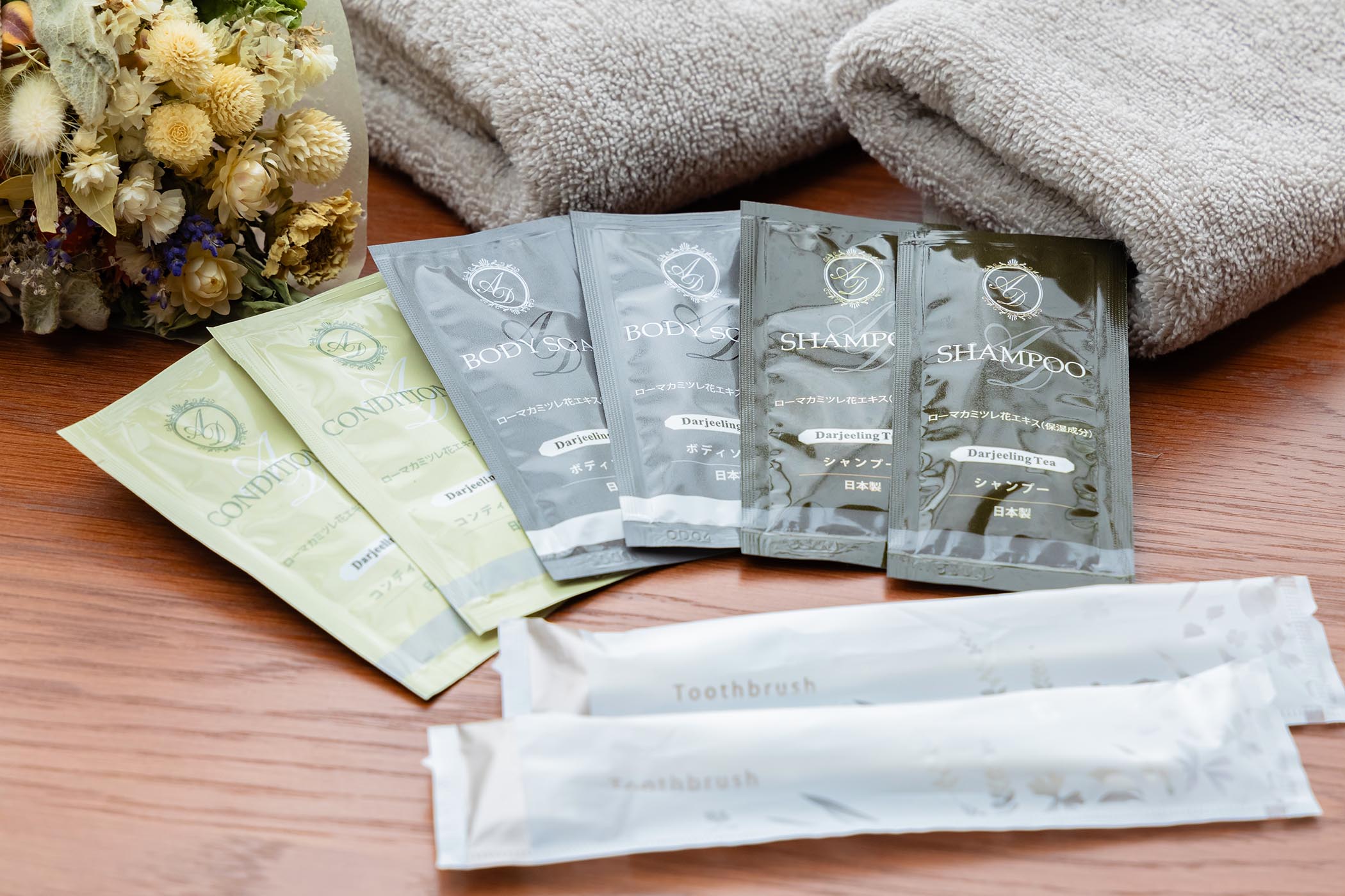 Hotel-quality amenities